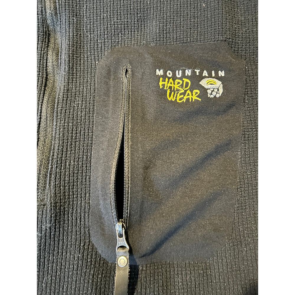 Mountain Hardwear jacket waffle fleece quarter zip large? Hiking camping outdoor